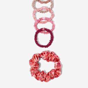 Slip flora scrunchie set